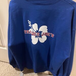 large trader joe’s crew neck